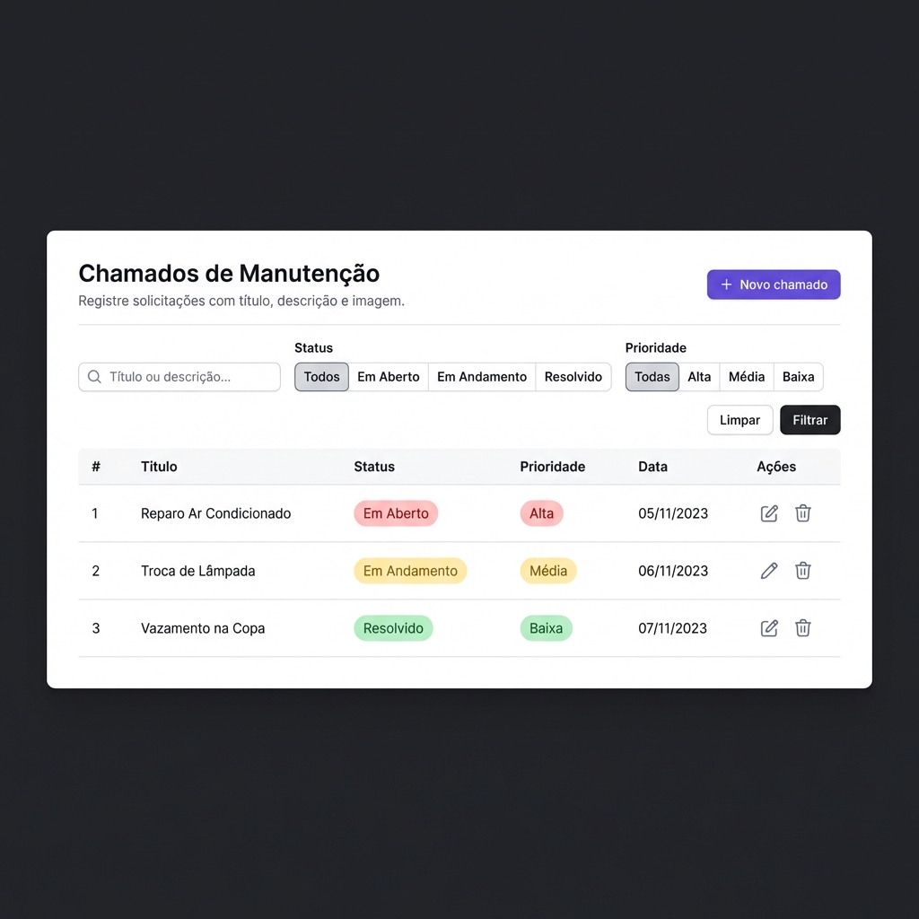 Gestão de Manutenção